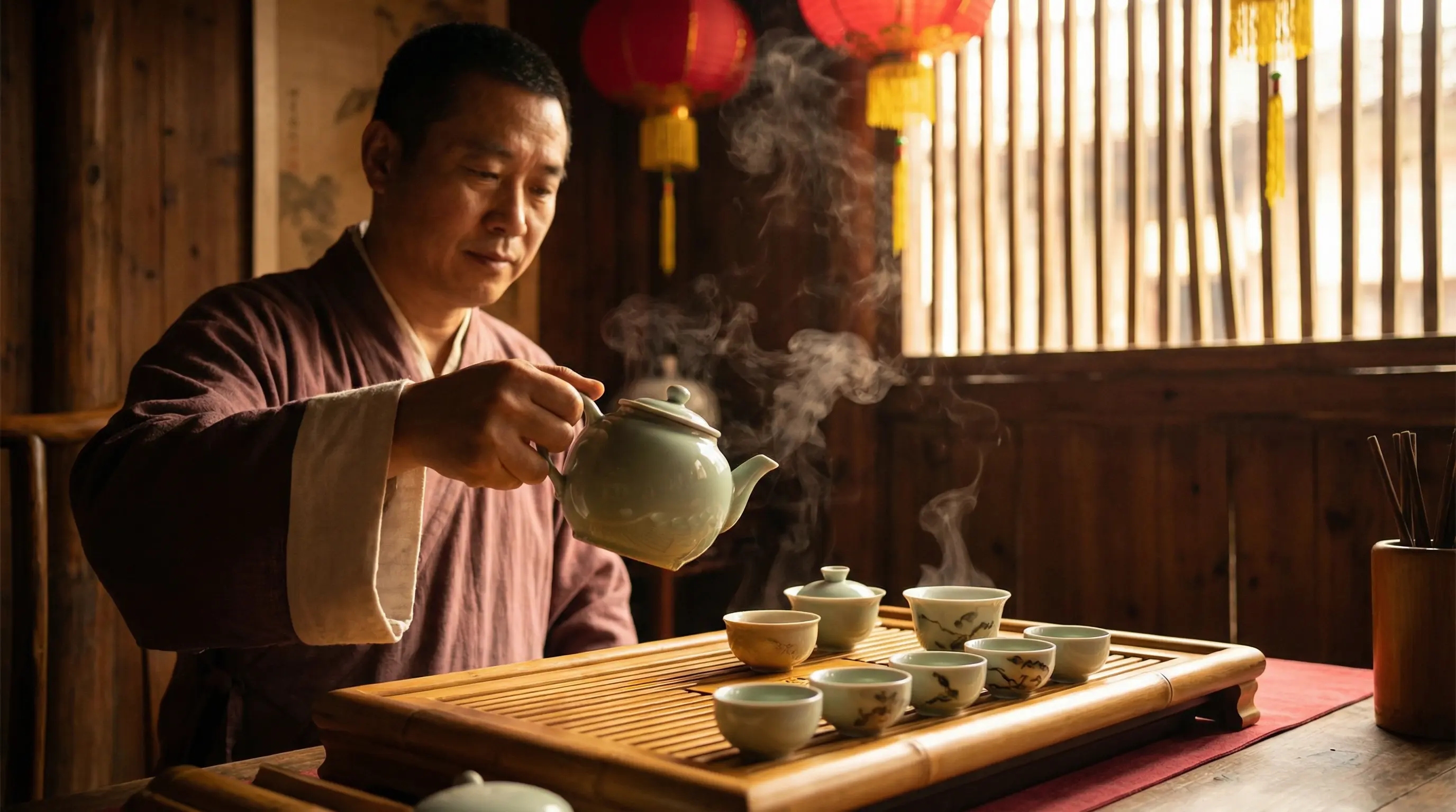 美国伦理片 茶道文化纪录片封面